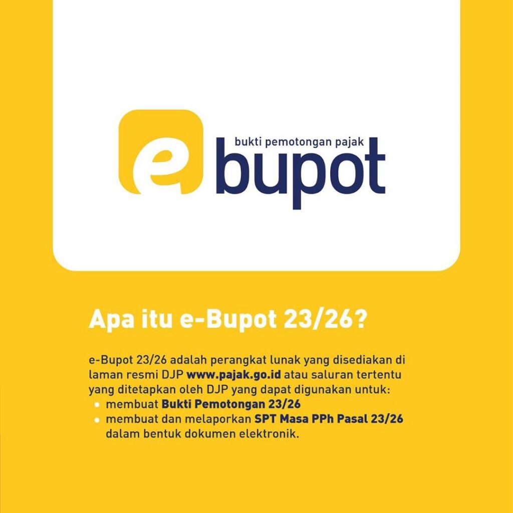 Penjelasan E-Bupot